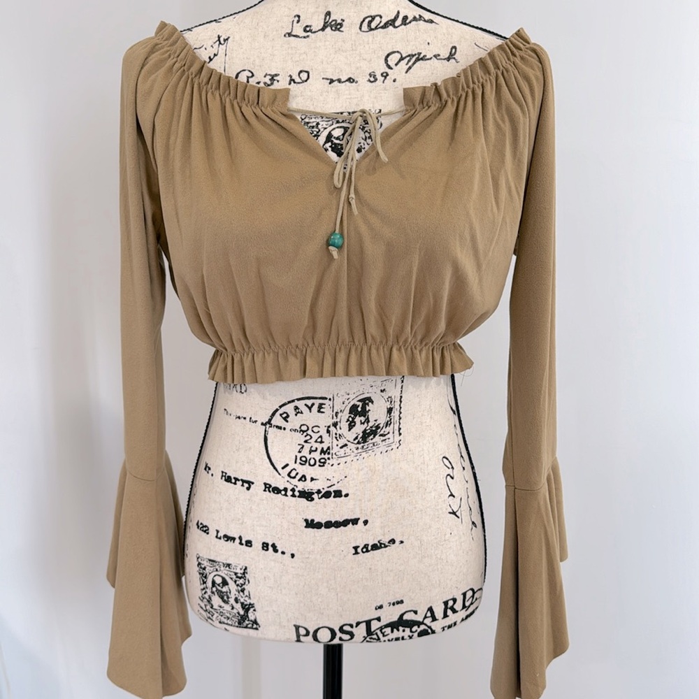 Suede top